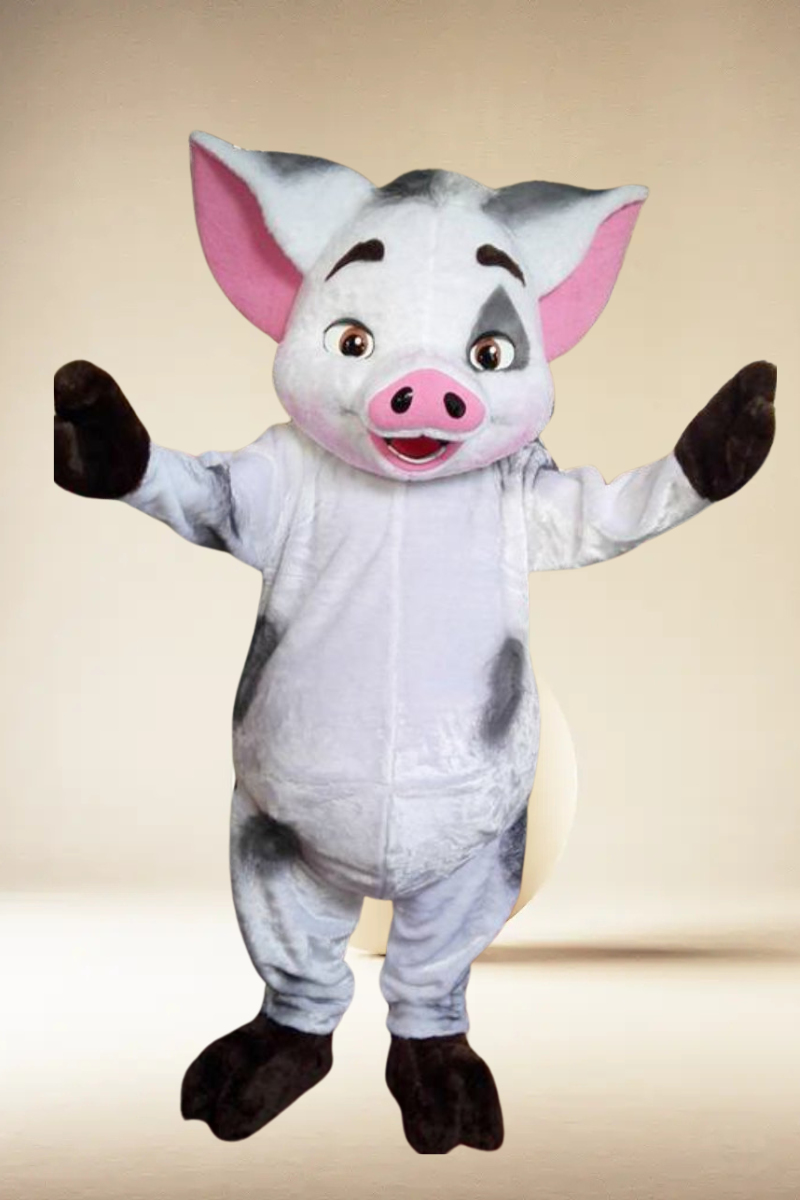 Pig Adult Party Mascot Costume / Handmade Adult Party Costume