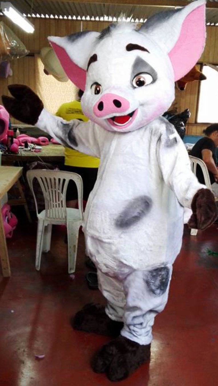 Pig Adult Party Mascot Costume / Handmade Adult Party Costume