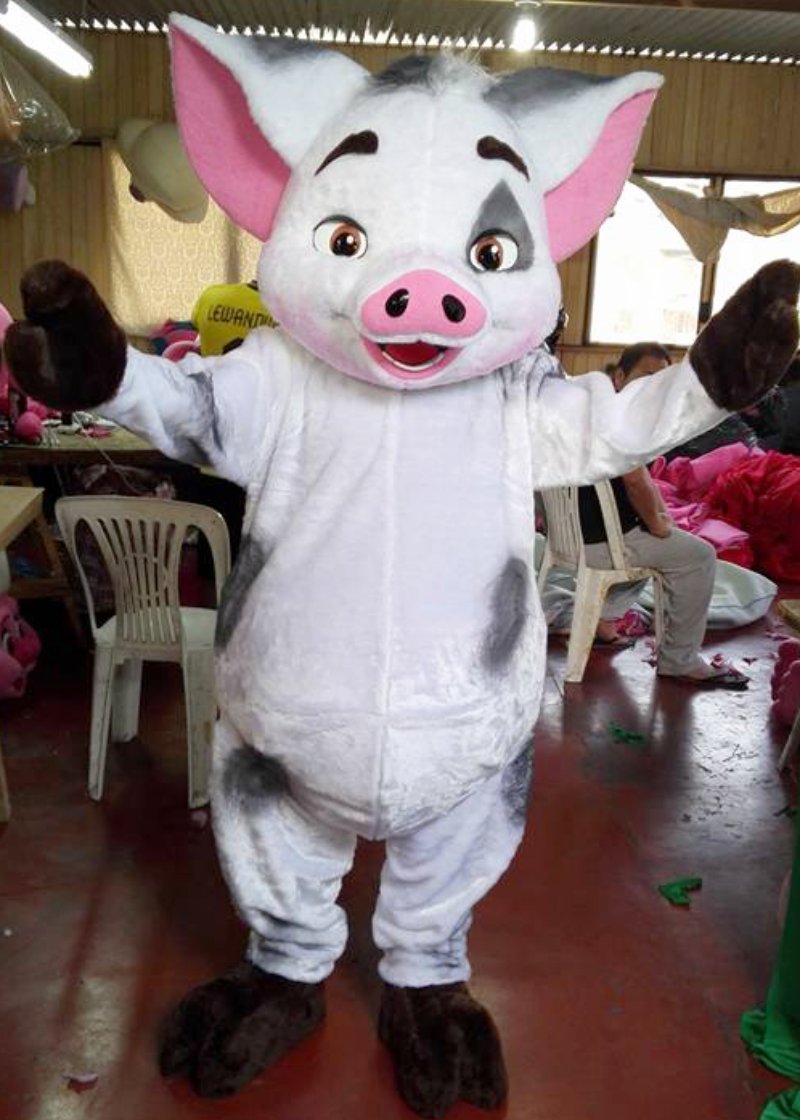 Pig Adult Party Mascot Costume / Handmade Adult Party Costume